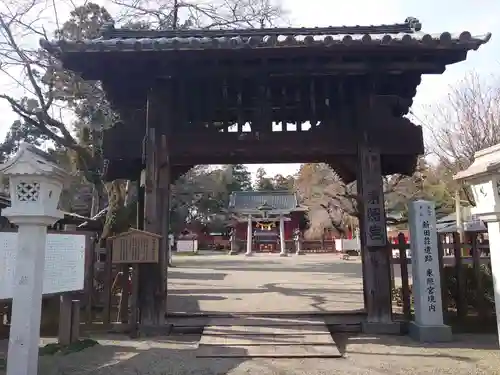 世良田東照宮の山門