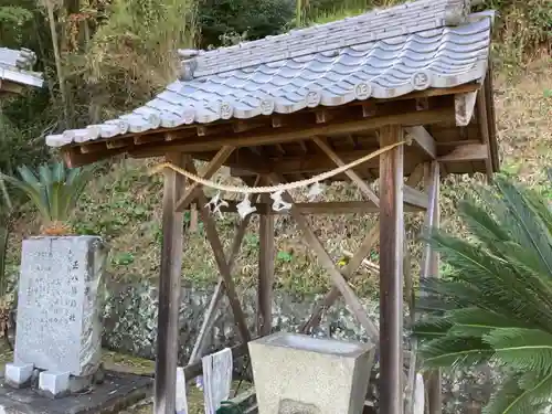 正八幡神社の手水舎