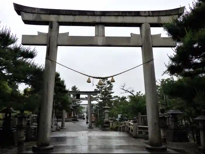 於保多神社の鳥居