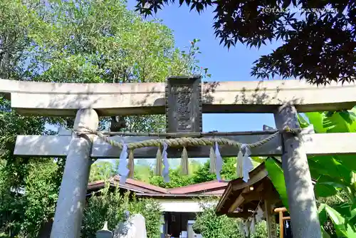 横浜御嶽神社の鳥居