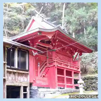 上一宮大粟神社の本殿・本堂