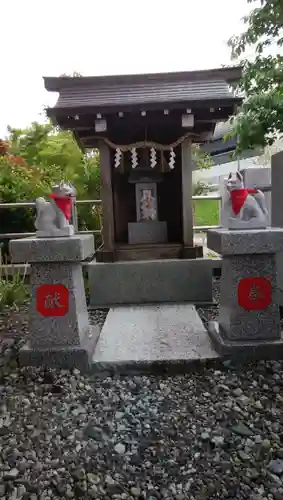 長沼白山神社の末社・摂社