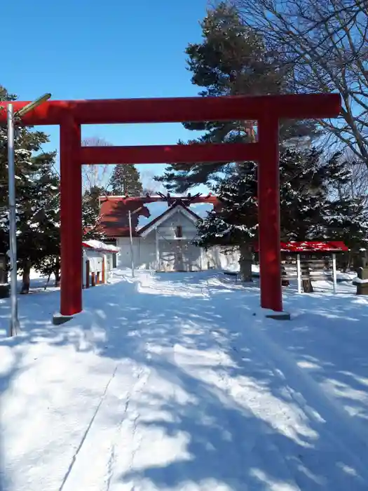 島松神社の鳥居