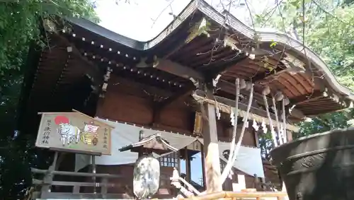 鎮守氷川神社の本殿