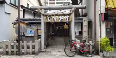 神明神社の鳥居