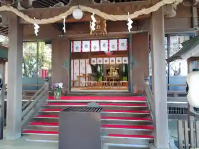 弥生神社の本殿・本堂