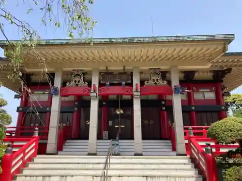 千葉寺の本殿・本堂