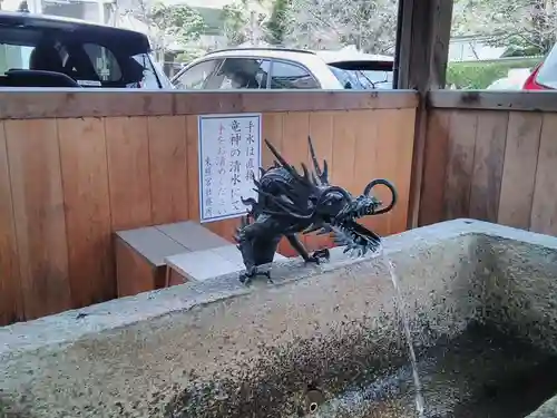 名古屋東照宮の手水舎