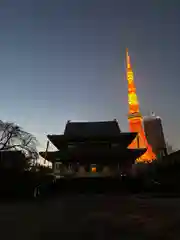 増上寺の景色