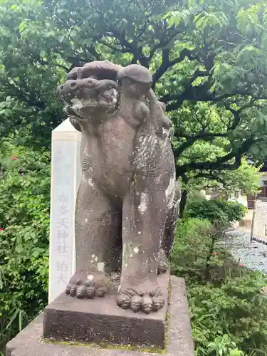 布多天神社の狛犬