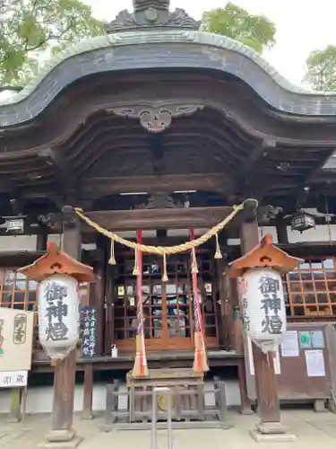 海老江八坂神社の本殿