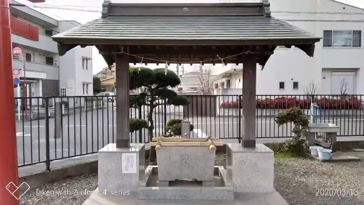 八幡神社の手水舎