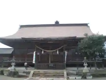 美作総社宮の本殿・本堂