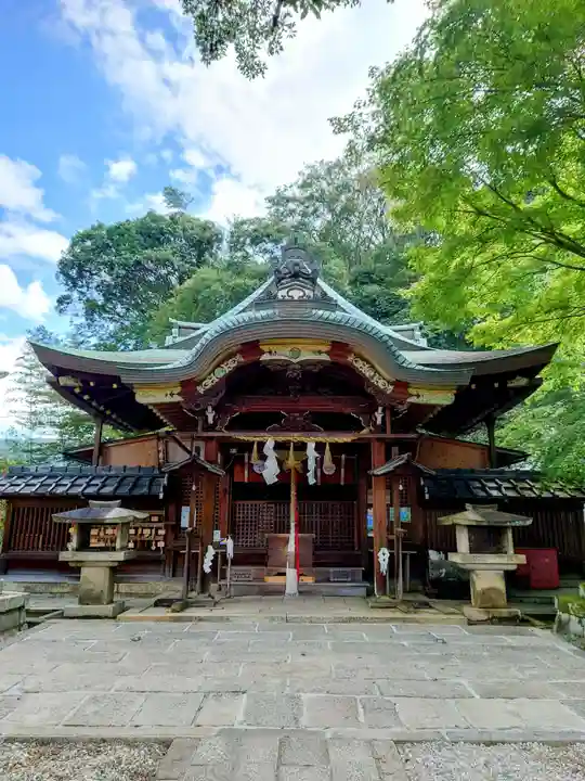 粟田神社の本殿・本堂