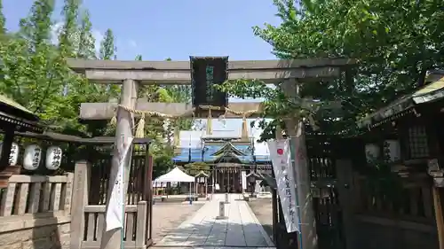 阿部野神社の鳥居