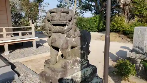 姫古曽神社の狛犬