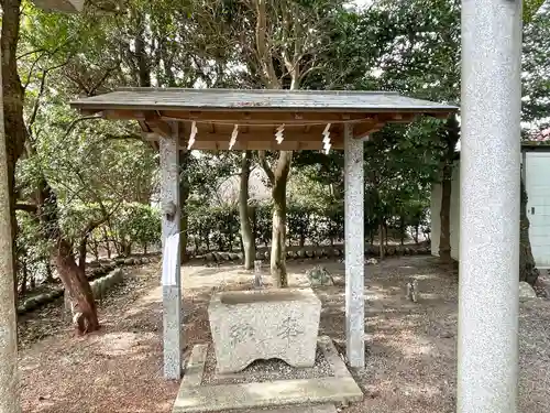 神垣神社の手水舎