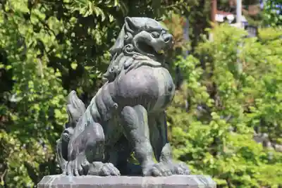 神炊館神社 ⁂奥州須賀川総鎮守⁂の狛犬