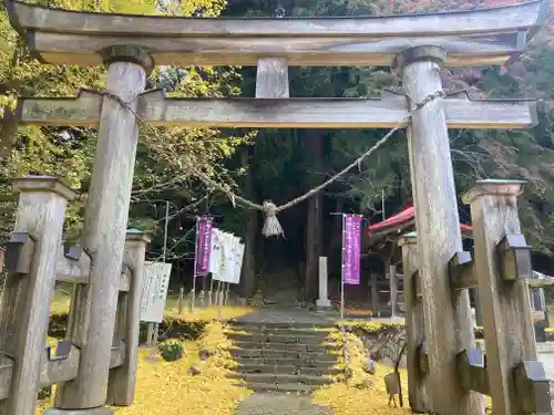 西金砂神社の鳥居