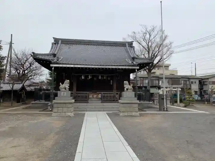 新城神社の本殿・本堂