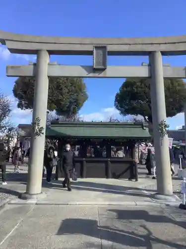 山田天満宮の鳥居