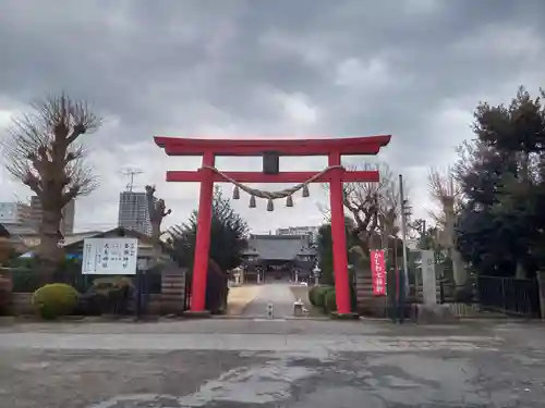 香取神社（旭町香取神社・大鳥神社）の鳥居