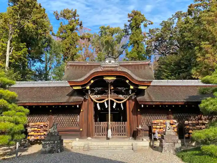 梅宮大社の本殿・本堂