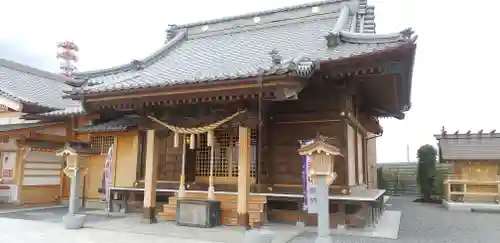 栗橋八坂神社の本殿・本堂