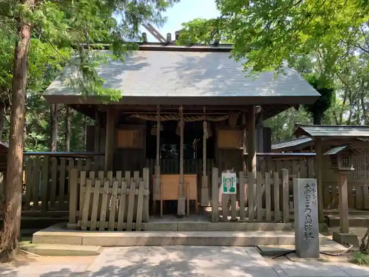 自凝島神社の本殿・本堂
