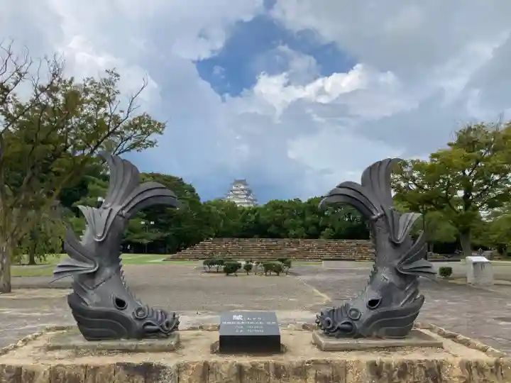 兵庫縣姫路護國神社の周辺