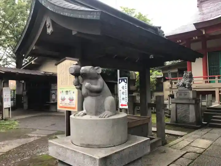戸部杉山神社の狛犬