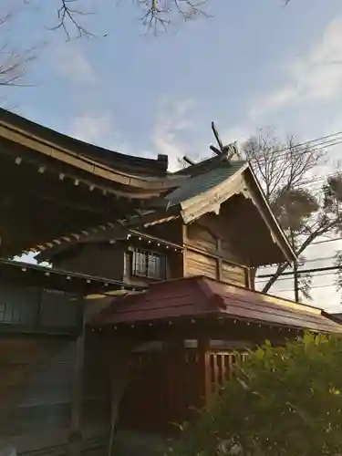 稲荷神社の本殿