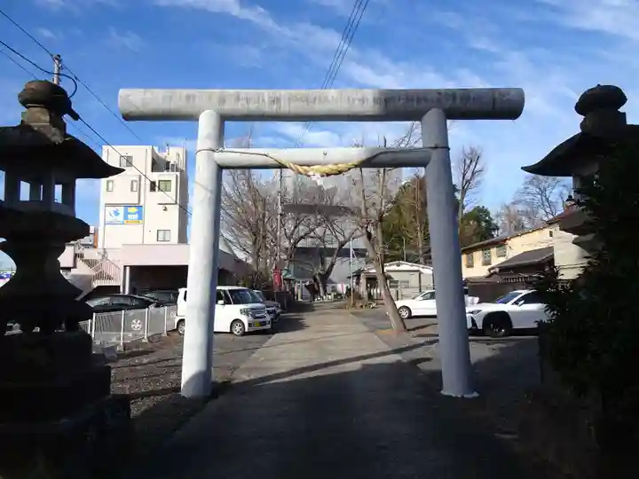 阿邪訶根神社の鳥居