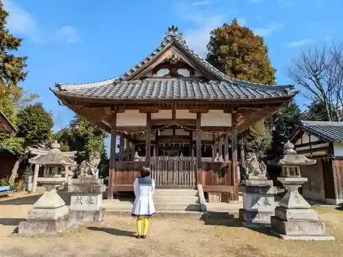 牟佐神社の本殿