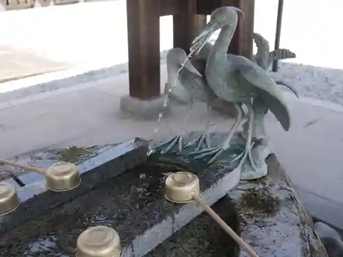 白鷺神社の手水舎