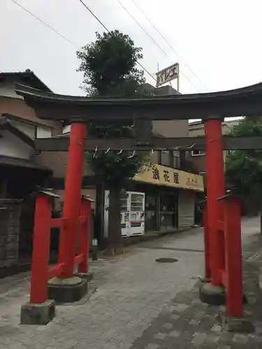 鳩ヶ谷氷川神社の鳥居