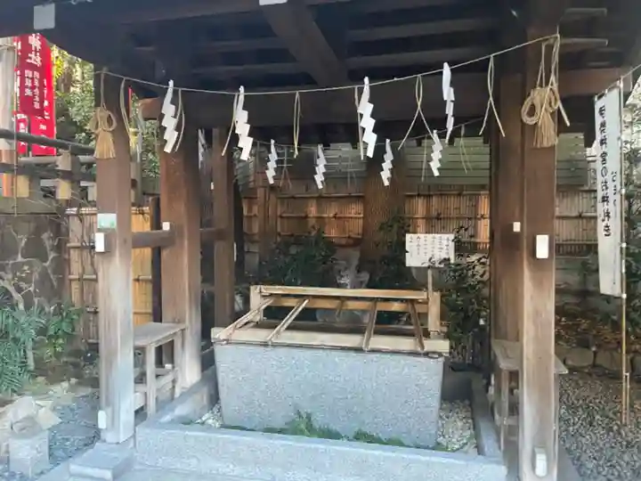 東京大神宮の手水舎