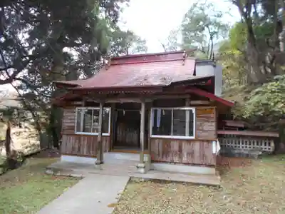 白谷神社の本殿・本堂