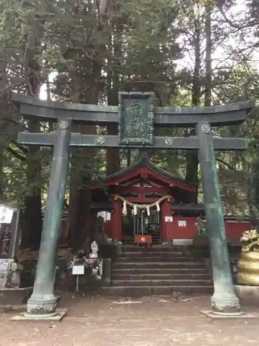 日光二荒山神社中宮祠の鳥居