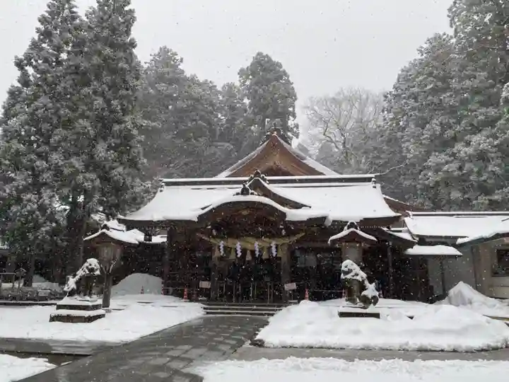 白山比咩神社の本殿・本堂
