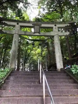宝登山神社奥宮の鳥居