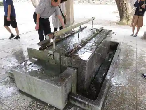 出雲大社の手水舎