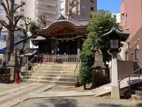 池尻稲荷神社の本殿・本堂