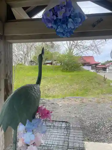 釧路一之宮 厳島神社の手水舎