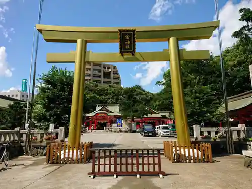 金神社の鳥居