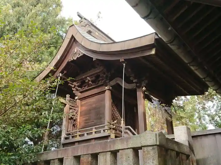 奥津神社の本殿・本堂
