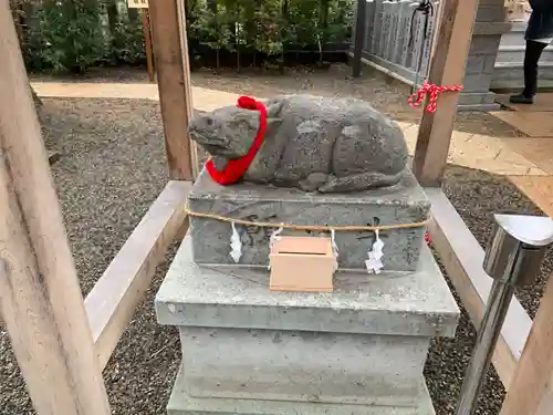 木田神社の狛犬