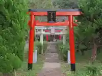 谷底神社の鳥居