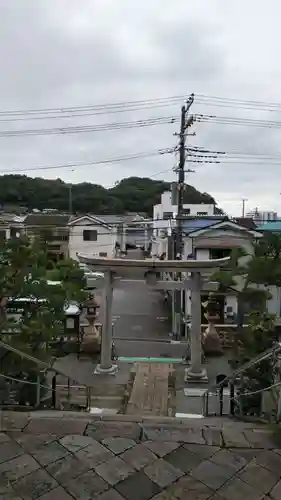 叶神社 (西叶神社)の鳥居