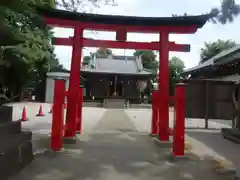 田中八幡宮の鳥居